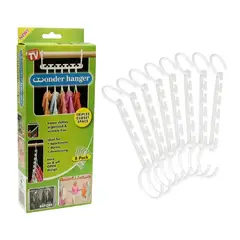 MOVI - Perchero Ahorrador de Espacio para Closet – Pack 8 Unidades
