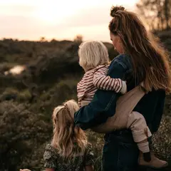 WILDRIDE - Portabebé Beige