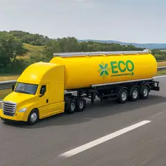 WELLY - Camión Freightleiner Oil Tanker - Escala 1:64