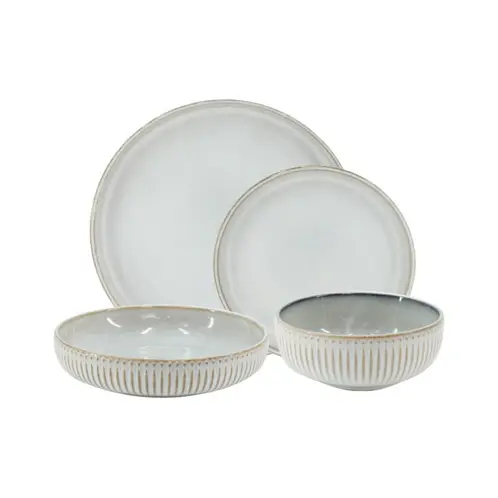 LUGANO - Set Vajilla 16pzs Bali Breeze Cerámica Premiun