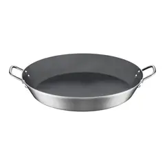 TRAMONTINA - Paellera Profesional en Aluminio con Revestimiento Interno con Antiadherente Starflon Premium y Acabado Externo Lijado 45 cm 9,2 L