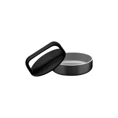 TRAMONTINA - Molde Prensador de Hamburguesas Black Burger en Polipropileno Negro con Base en Aluminio