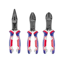 EMTOP - Set de 3 Alicates Industriales 8,5/8/8 pulgadas -