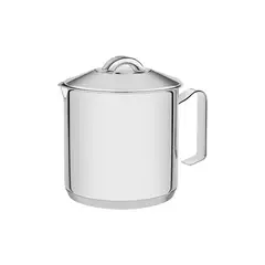TRAMONTINA - Hervidor Solar de acero inoxidable fondo triple con tapa 14 cm 2 L
