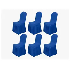 GENERICO - Pack 6 Funda Elástica Para Silla Universal De Evento