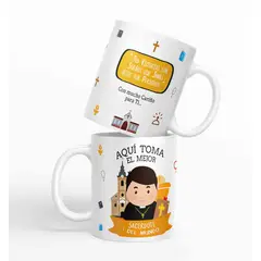 GENERICO - Taza aquí toma el mejor Sacerdote del mundo D69