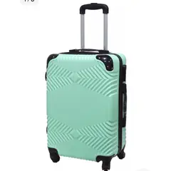 GENERICO - Maleta de viaje 10kg verde agua