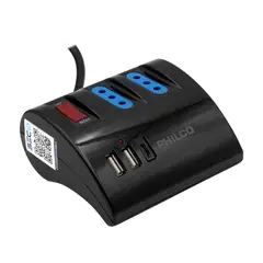 PHILCO - EXTENSIÓN DE ESCRITORIO ACUSB TIPO C - Negro