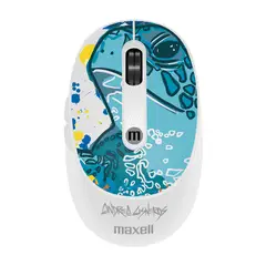 MAXELL - Mouse Inalámbrico Diseño Wild 4000dpi Usbusb-c Tortuga