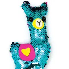 SEW STAR - Kit manualidades Alpaca colgante de lentejuelas