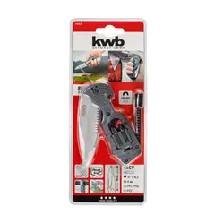KWB - Cuchillo Plegable + Portapuntas Acero PH 49016620