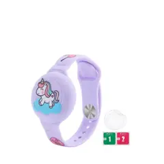 GENERICO - Pulsera porta AIRTAG para niños diseño UNICORNIO