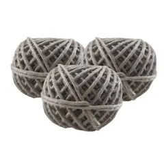 GENERICO - Ovillo De Yute desflocado 80 Grs 3 Hebras Pack 3 Uni