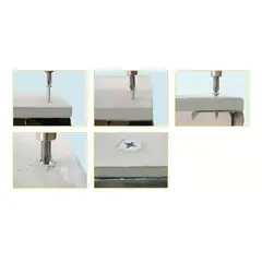 GENERICO - Tornillos Fibrocemento Punta Fina 6x1 1/4 1000 und