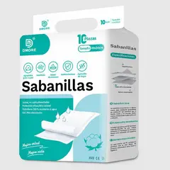 RAINBOW - Sabanillas Desechables 90x60 DMORE 40 unidades