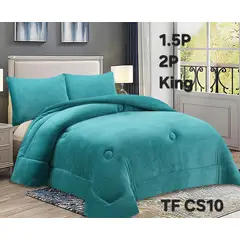 GENERICO - Cobertor plush con chiporro 230x250 2p liso