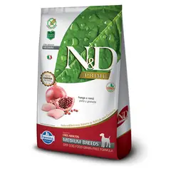 N&D - Alimento Prime Pollo y Granada Perro Medium Adult 10.1Kg