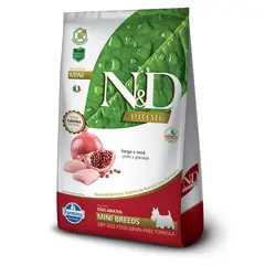 N&D - Prime Alimento Pollo y Granada Perro Mini Adult 10.1Kg