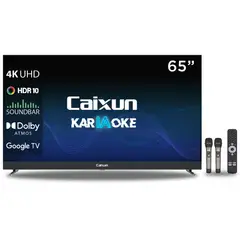 CAIXUN - Smart TV LED 65 UHD 4K Karaoke Google TV C65VSUG