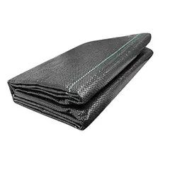 GENERICO - Malla Antimaleza 10m x 140m de Ancho Negro