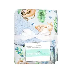 GENERICO - Frazada Plush Bambino Para Bebe Manta Cobija Chiporro