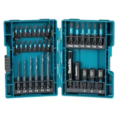 MAKITA - Set De Puntas Y Brocas Impact Black 33 piezas B-66896