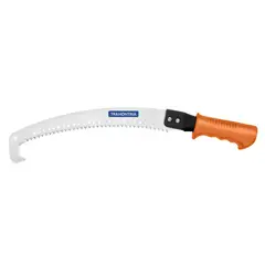 TRAMONTINA - Serrucho de Poda con Gancho 12,5"/320 mm de Acero con Empuñadura Engomada