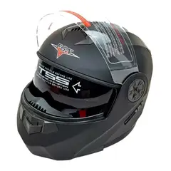 GENERICO - Casco Abatible Con Lente Y Gafas Polarizadas M Dbg1329