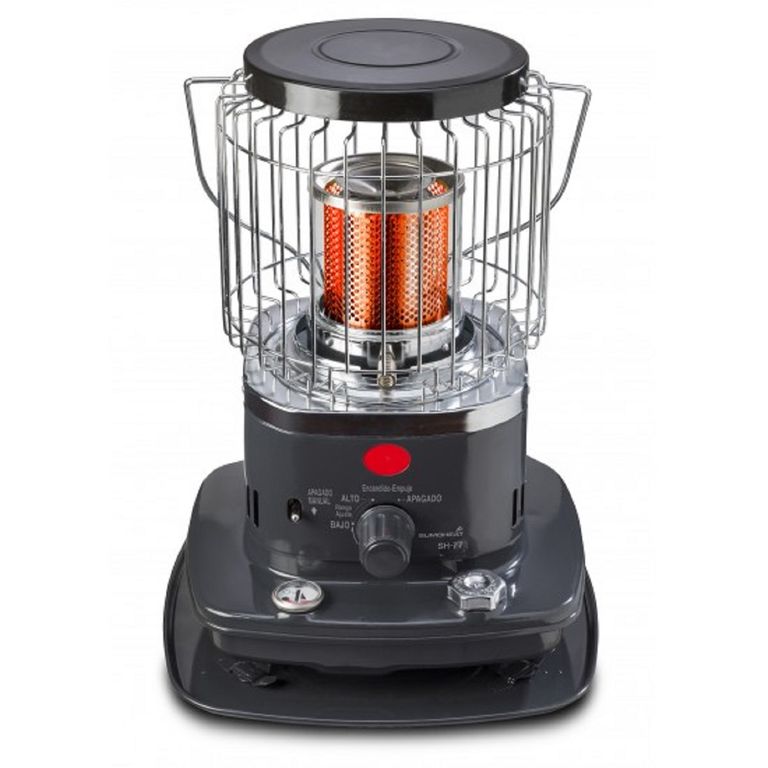 Estufa parafina mecha SH-77 Negro 2,93 Kw