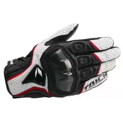 GENERICO - Gauntes Para Moto Cuero y Tela