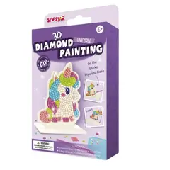 SEW STAR - Kit manualidades pinta un unicornio con diamantes