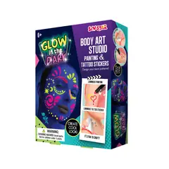 SEW STAR - Kit de pinta cara y tatuajes neon
