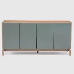 ROCA - Buffet Barcelona 4p + 1c verde-roble