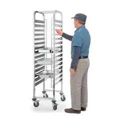 PROCHEF - Carro Bandejero 15 Bandejas GN 1/1. Acero Inoxidable