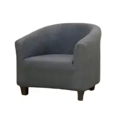 GENERICO - Funda Poltrona Sofa Texturizada Ajustable GRIS