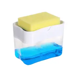 GENERICO - Caja Dispensadora De Jabon Liquido Esponja Cocina Lavaloza