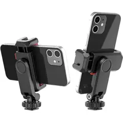 KUANGYE - 360° Ajustable Soporte De Trípode Para Teléfono Adaptador
