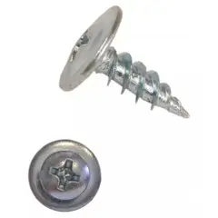GENERICO - Tornillo Cabeza De Lenteja 8 X 1/2 Punta Fina 100 Unidades