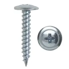 GENERICO - Tornillo Cabeza De Lenteja 8X1Punta Fina 1000 Unidades