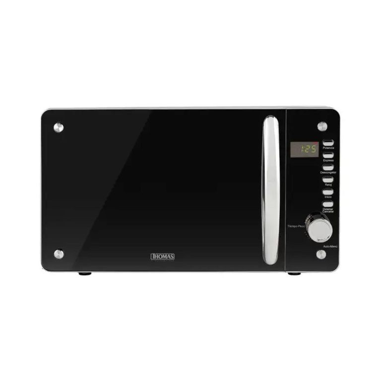 Microondas Electrico 20L 800W Negro Gris TH-20DM