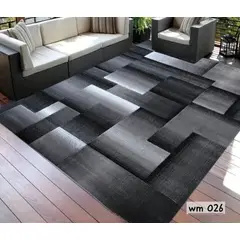 GENERICO - ALFOMBRA PARA LIVING ANTIDESLIZANTE CON DISEÑOS TRIDIMENCIONALES