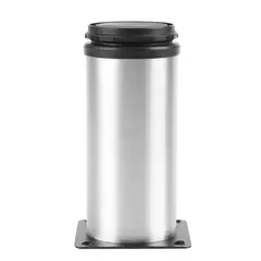 KUANGYE - Patas Metálicas Para Muebles Regulable 10cm Pack 4 Und.