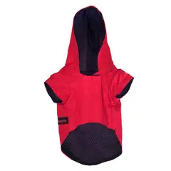 MASCOTACHIC - Impermeable Rojo talla S