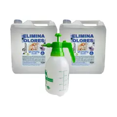 MOHICAN - PROMO 2 ELIMINA OLORES ORINA Y HECES LAVANDA 5LT + FUMIG 2L