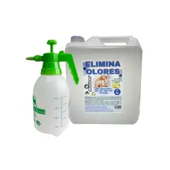 MOHICAN - PROMO ELIMINA OLORES ORINA Y HECES LIMON 5LT + ATOMIZADOR 2L