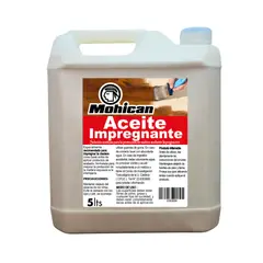 MOHICAN - ACEITE IMPREGNANTE PARA MADERAS BIDÓN 5 LTS