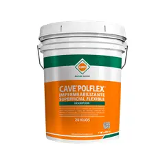 CAVE - POLFLEX - Impermeabilizante flexible Tineta 20 Kg