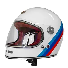 BEON - CASCO DE MOTO BAROCK BLANCO - TALLA XL