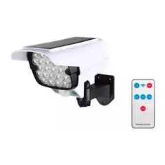 GENERICO - Foco Solar Tipo Camara Sensor De Movimiento Control Remoto