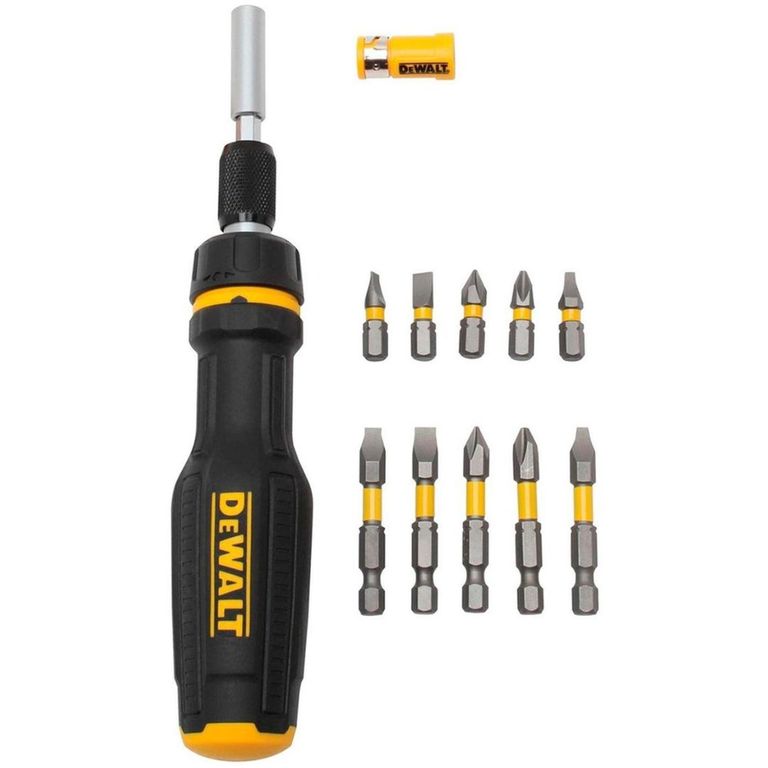 Set Destornillador Telescopico Y Puntas Dwht66567 Max